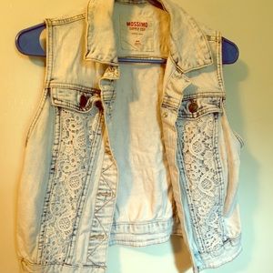 White Denim vest